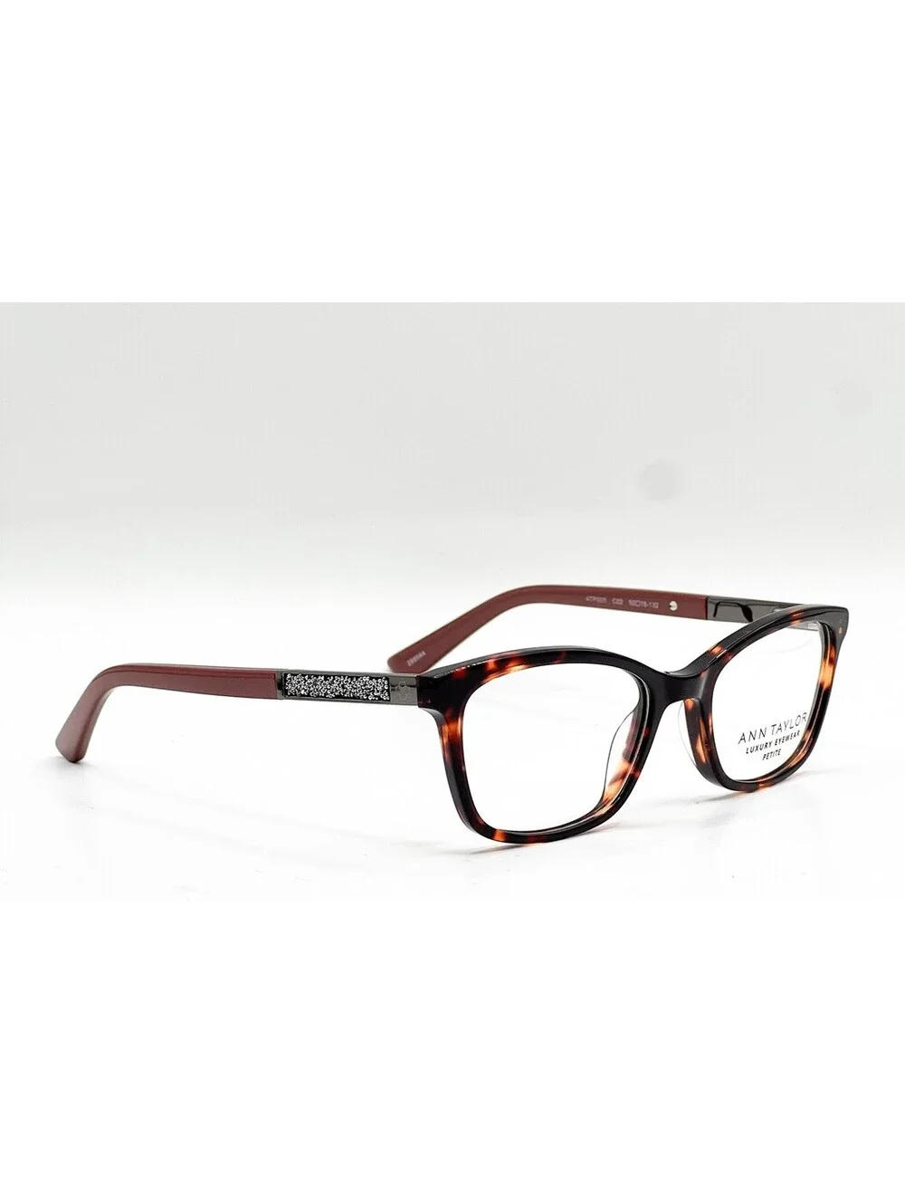 Ann Taylor Atp005 C02 Tortoise/Dark Blush Authentic Eyeglasses 50-18-132